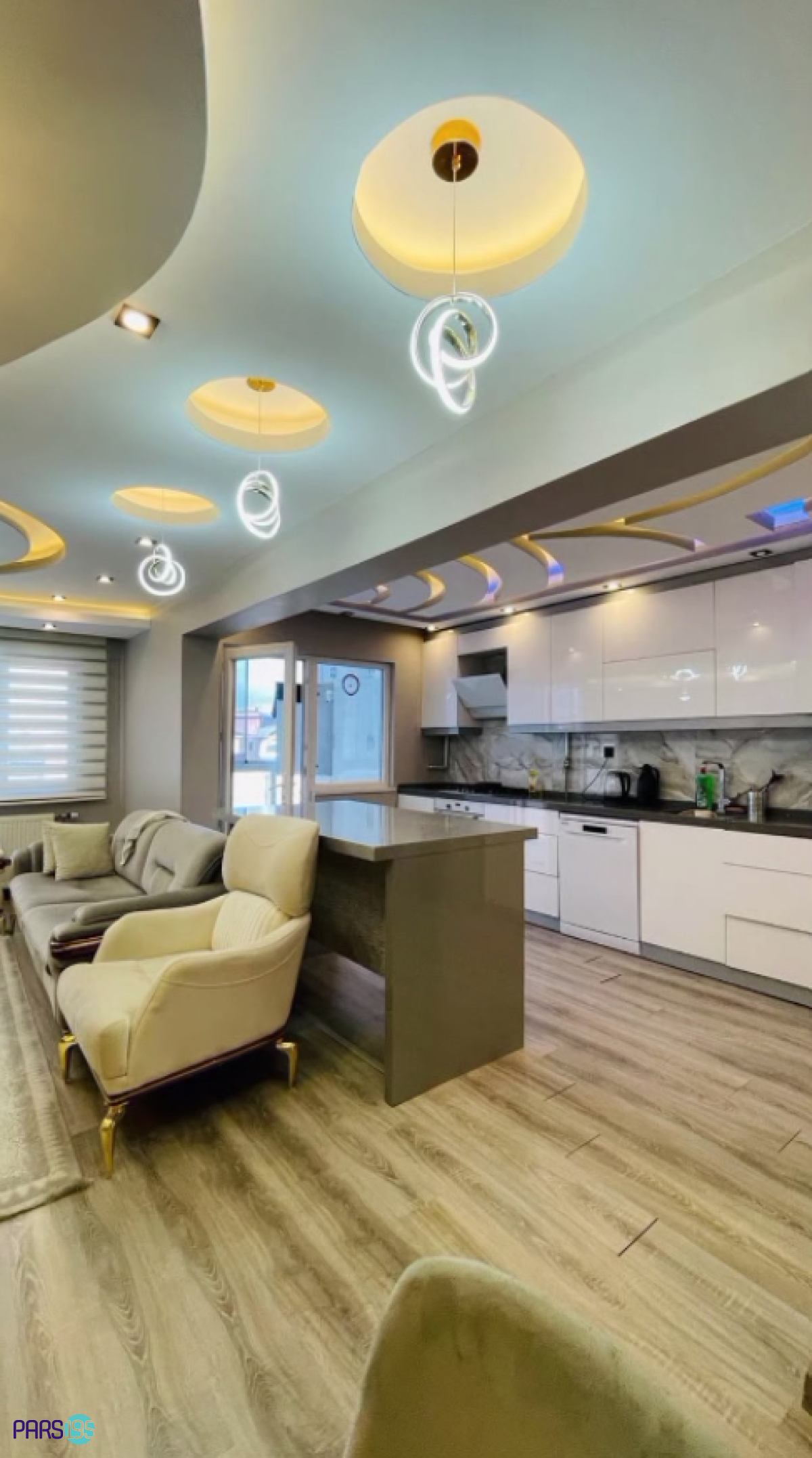 اجاره سالانه واحد 3 خوابه مبله در ادنان کهوچی