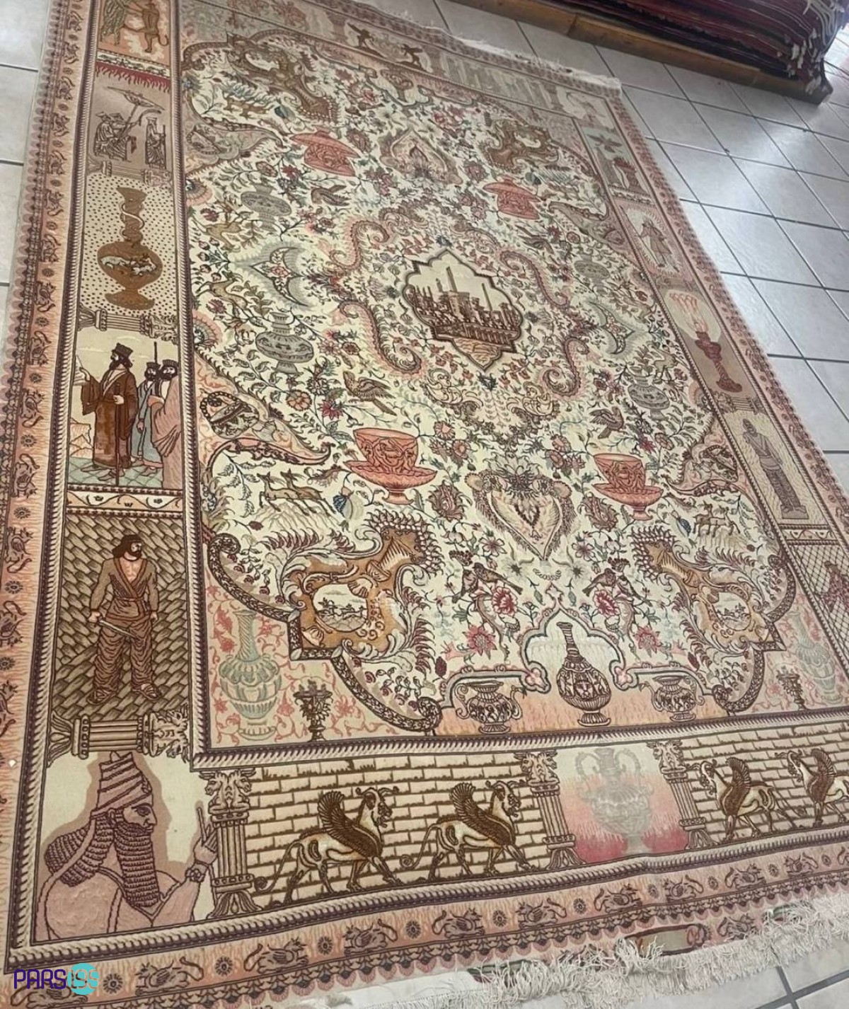 فرش 12 متری نامی تبریز فروشی