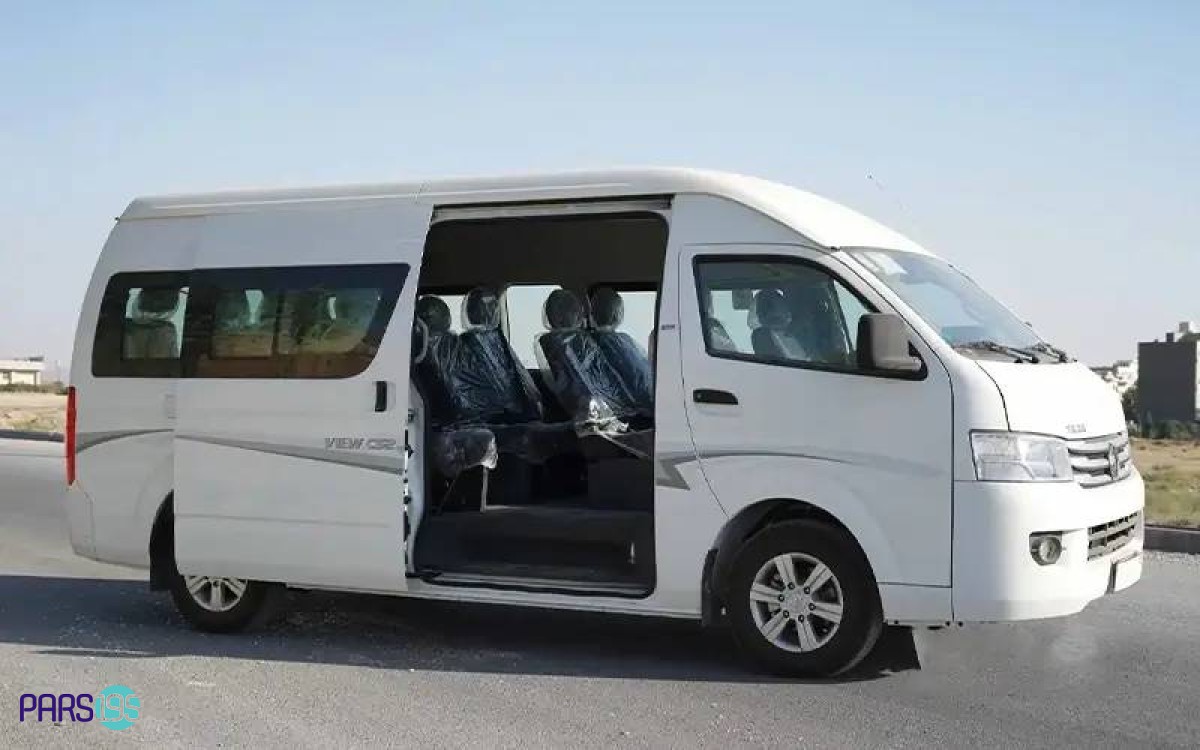 راننده ون با تجربه‌ در شرکت پخش مواد غذایی