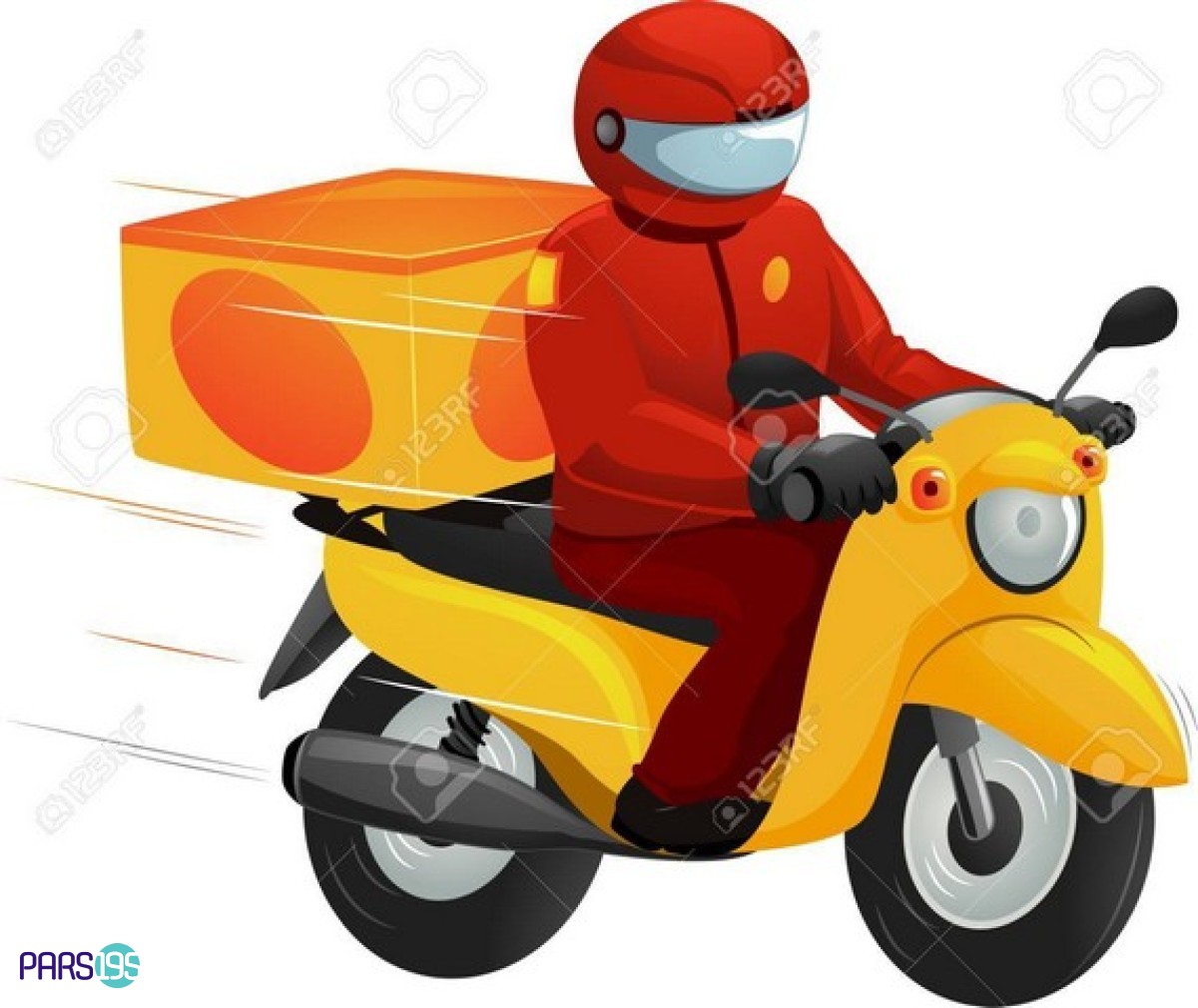 استخدام راننده موتور برای دلیوری