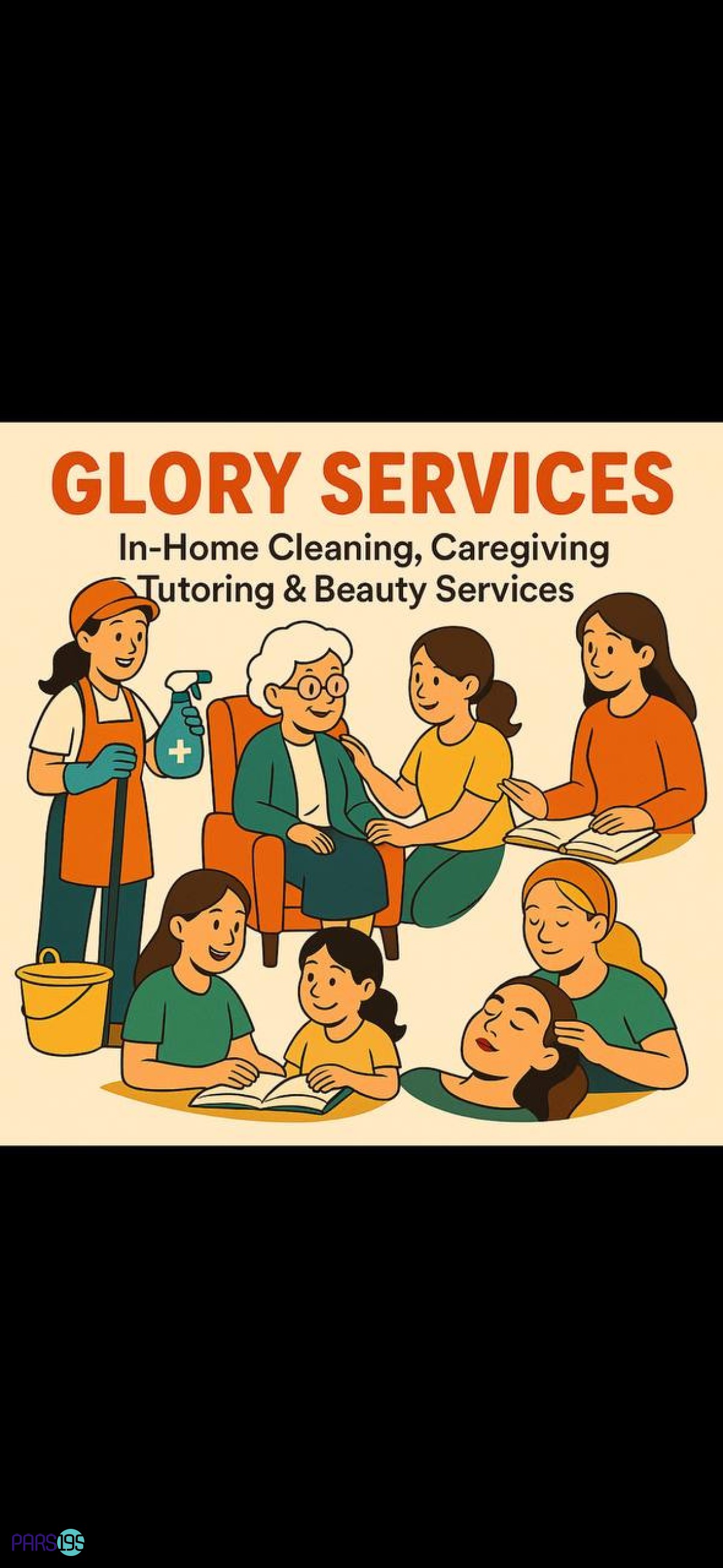 خدمات نظافت منزل و مراقبت گلوری