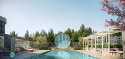 واحد نوساز 1 خوابه با Den برای اجاره در Thornhill